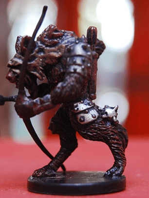 Demonic Gnoll Archer #45 War Of The Dragon Queen Mini Dnd