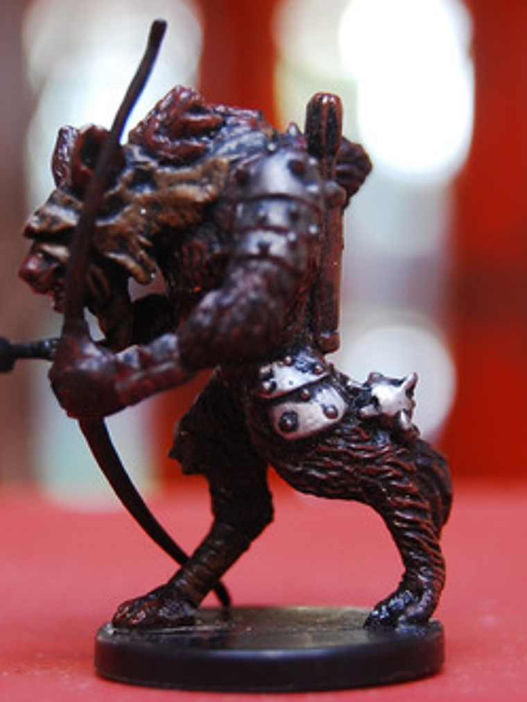 Demonic Gnoll Archer #45 War Of The Dragon Queen Mini Dnd 2