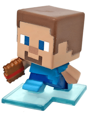 Figura Minecraft - Steve With Frostwalker Boots Mini Mattel
