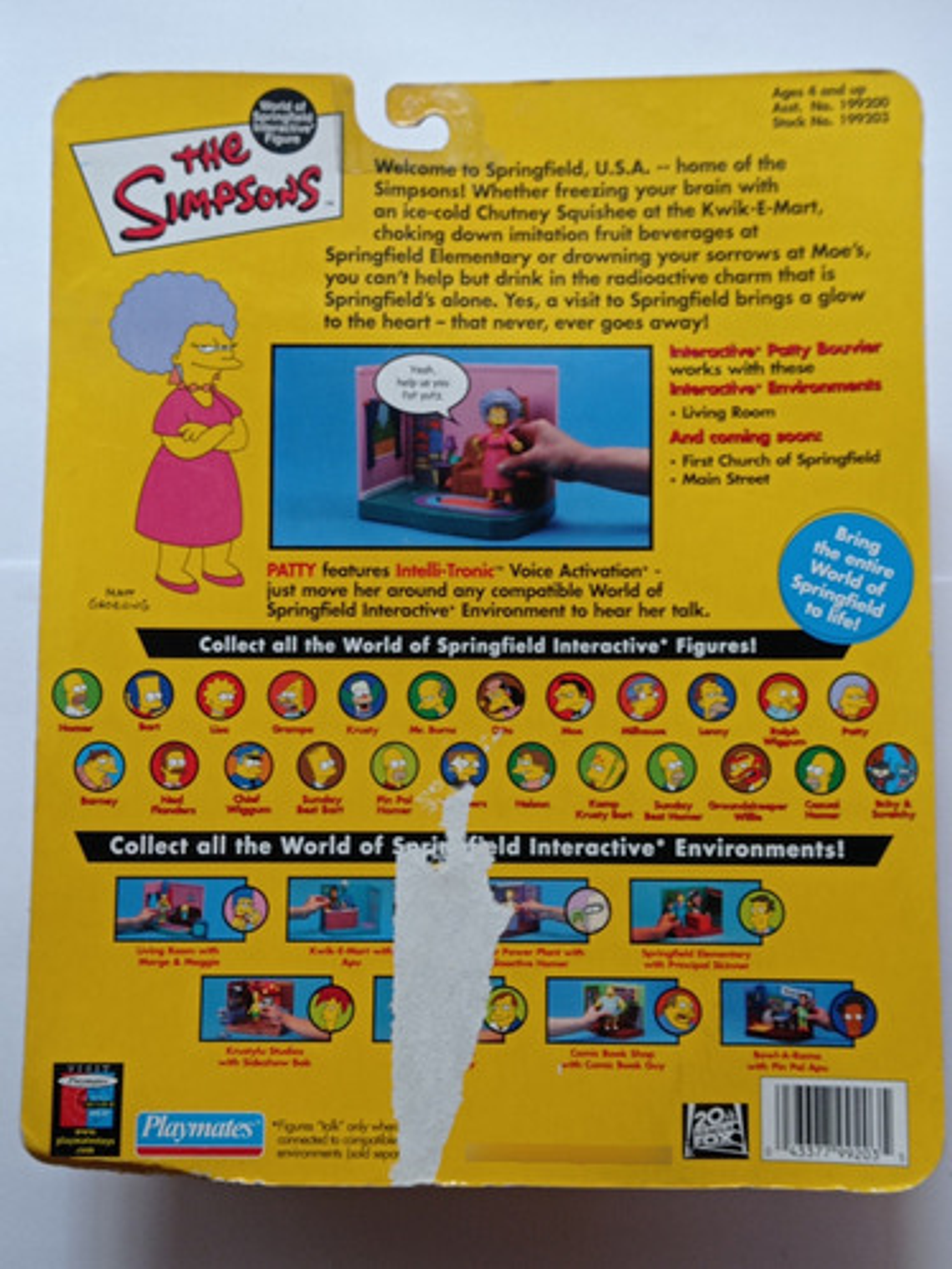 Patty Bouvier 2001 Simpsons World Of Springfield 5