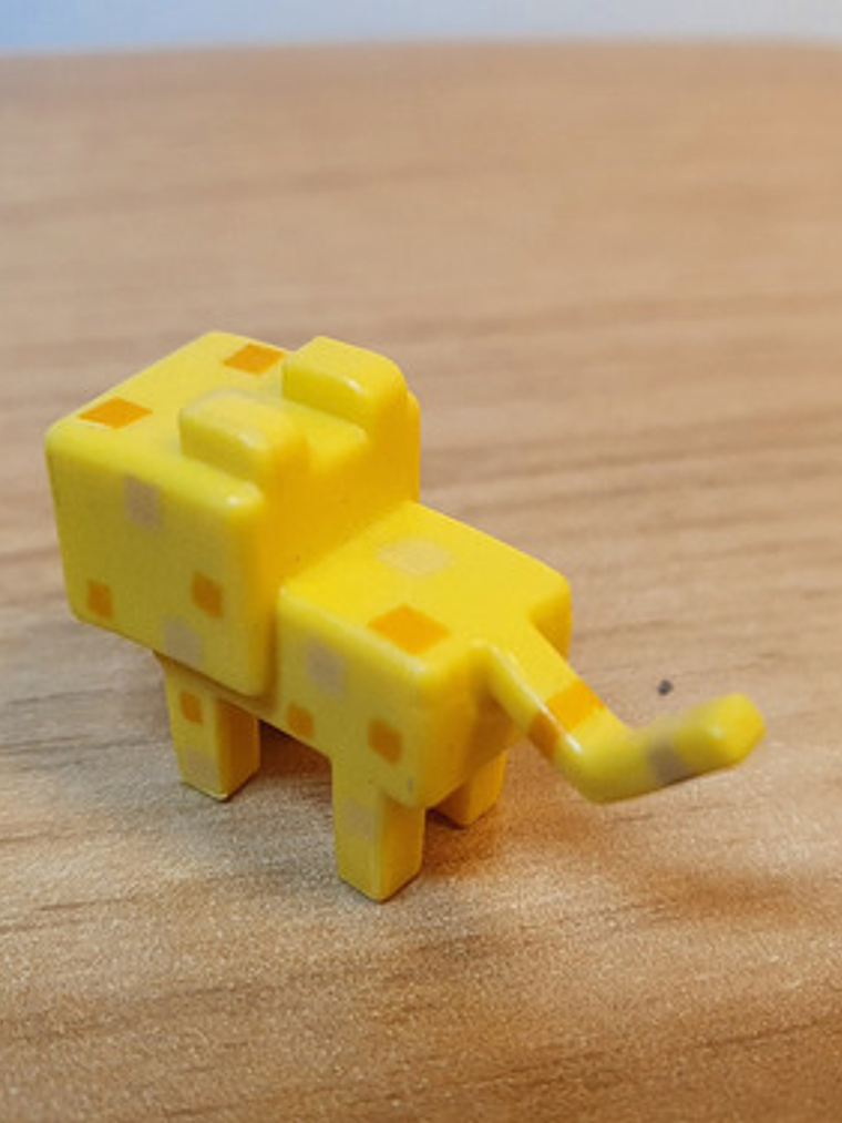 Figura Minecraft - Ocelot  - Mini Mattel 5