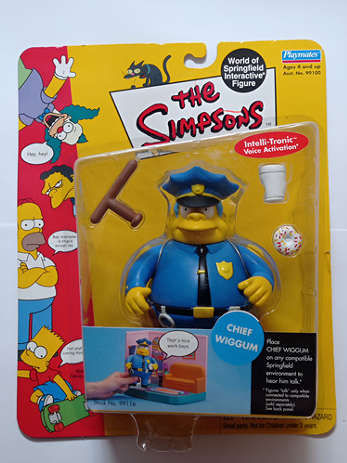 Chief Wiggum 2000 Simpsons World Of Springfield 1