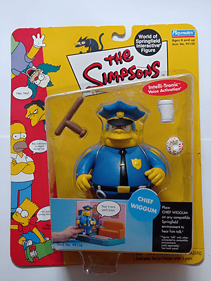 Chief Wiggum 2000 Simpsons World Of Springfield
