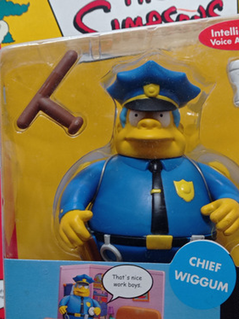 Chief Wiggum 2000 Simpsons World Of Springfield 3