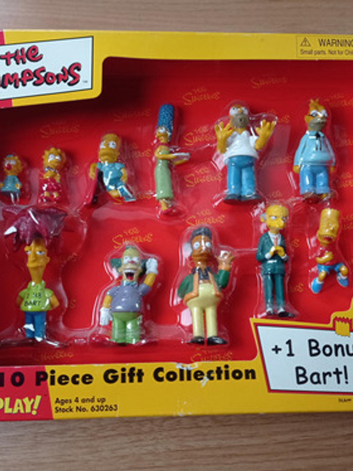 Set 11 Figuras Simpsons 2000 1