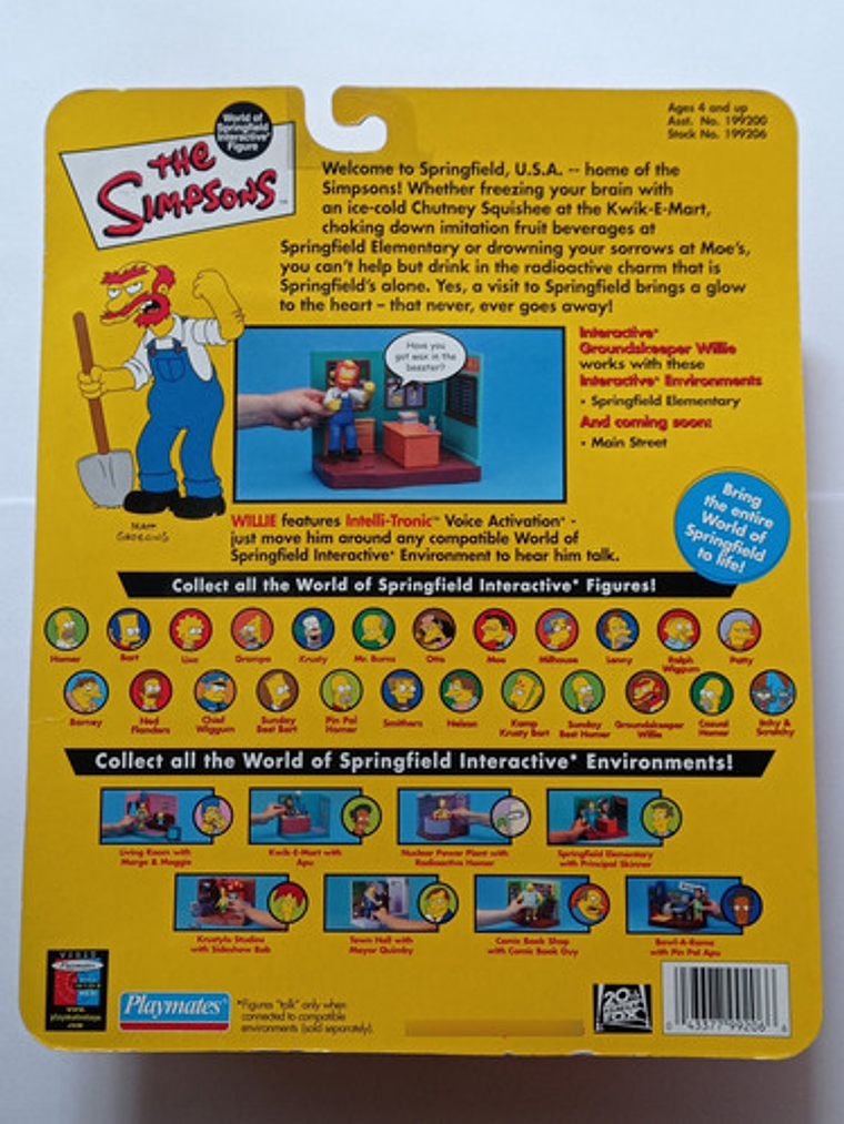 Willie 2000 Simpsons World Of Springfield 5
