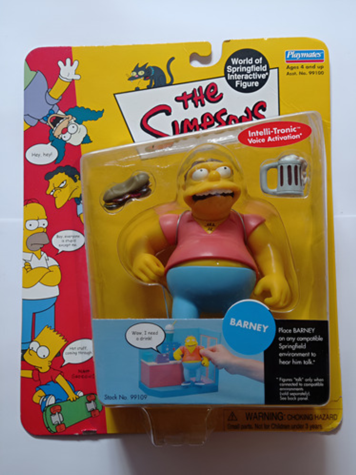 Barney 2000 Simpsons World Of Springfield 1