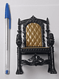 Silla Escala 1/12 Anime Para Figura De 15cm - Trono - Miniatura 1