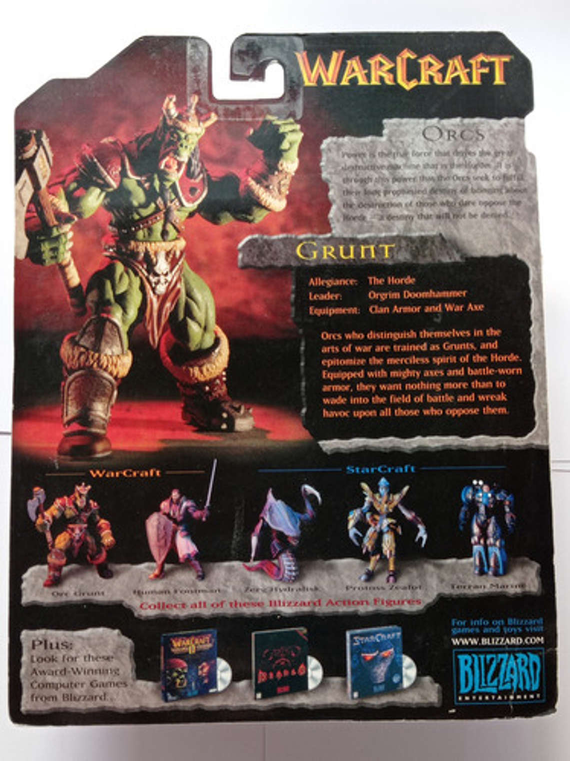 Orc Grunt 1998 Warcraft Blizzard 7