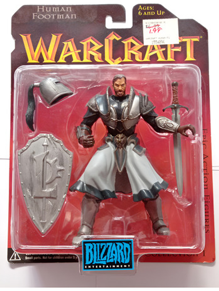 Human Footman 1998 Warcraft Blizzard 1