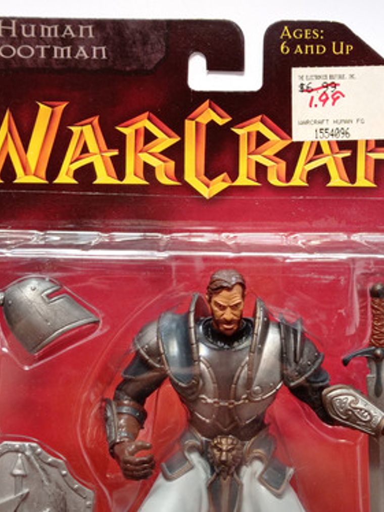 Human Footman 1998 Warcraft Blizzard 2