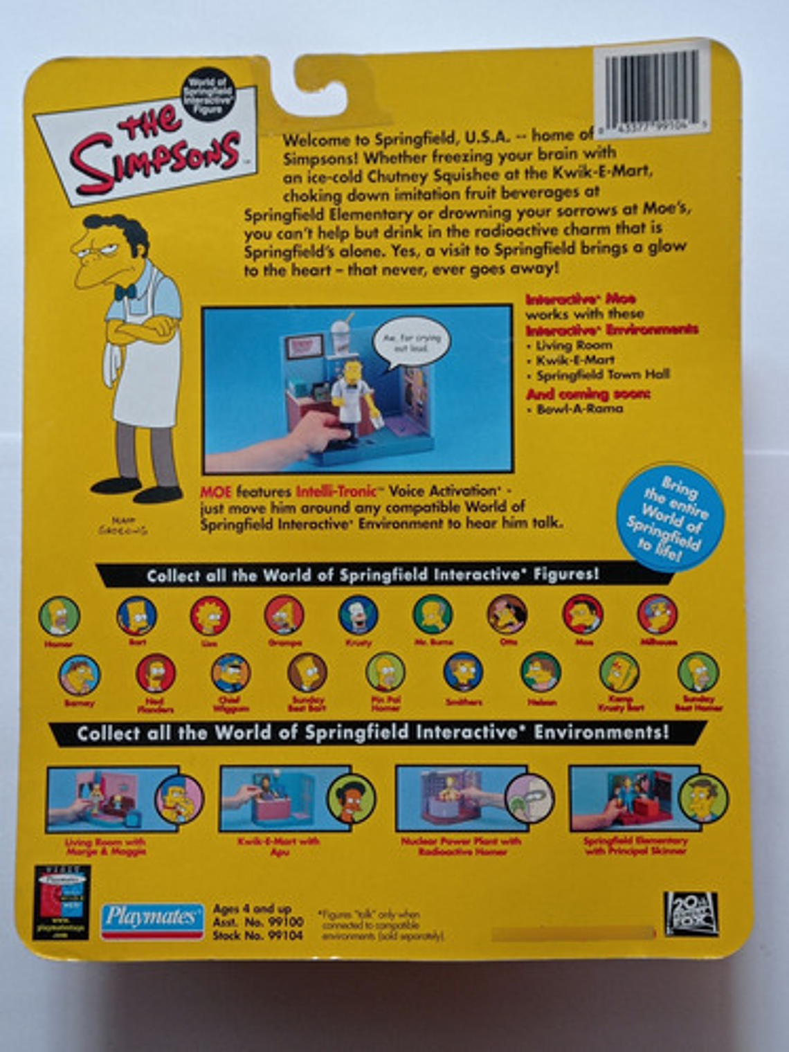 Moe 2001 Simpsons World Of Springfield 5