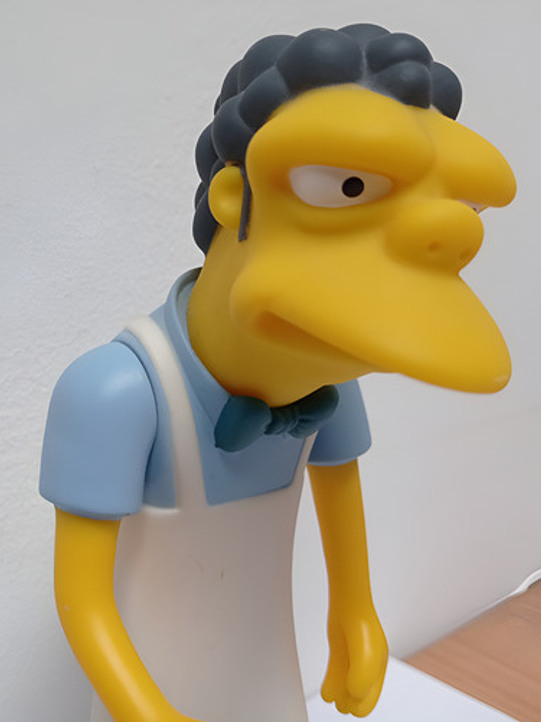 Moe Szyslak 2002 Simpsons Deluxe Faces Of Springfield Playma 1