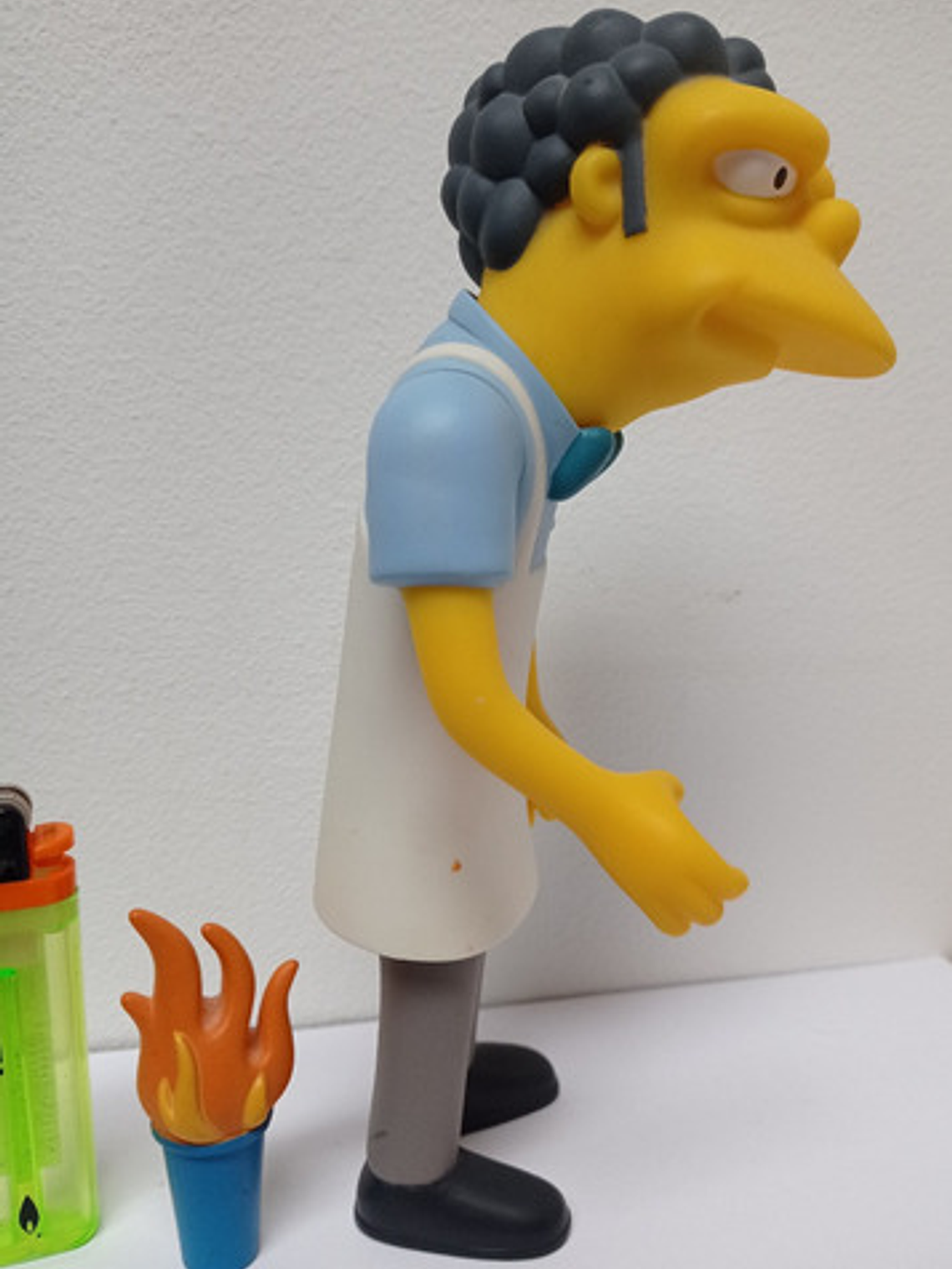 Moe Szyslak 2002 Simpsons Deluxe Faces Of Springfield Playma 5