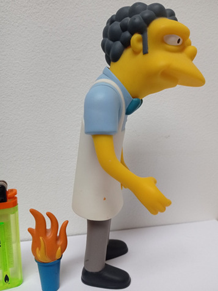 Moe Szyslak 2002 Simpsons Deluxe Faces Of Springfield Playma 5
