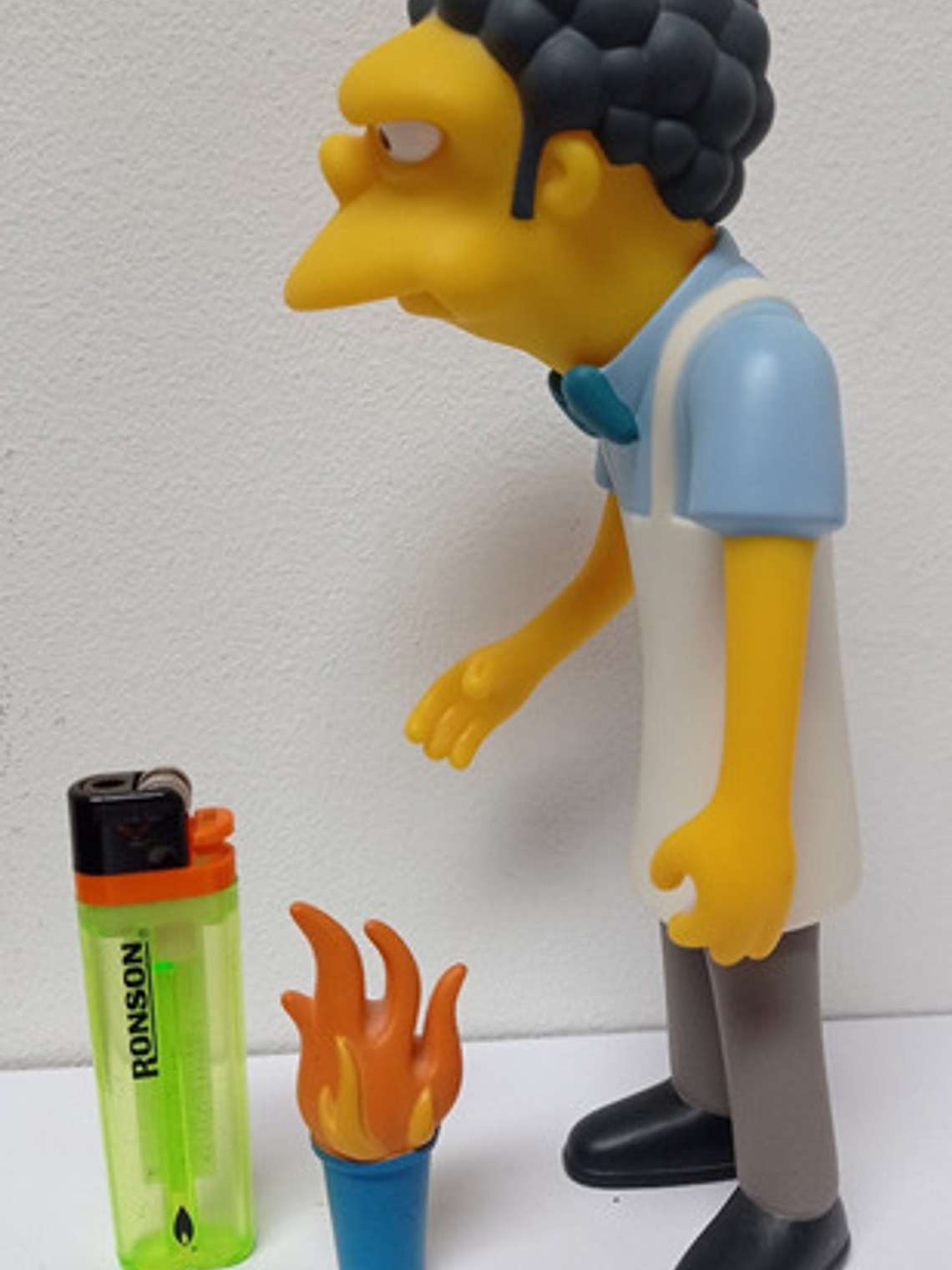 Moe Szyslak 2002 Simpsons Deluxe Faces Of Springfield Playma 7