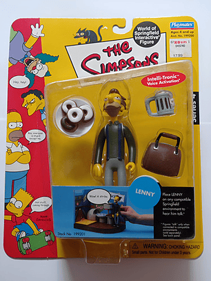 Lenny 2001 Simpsons World Of Springfield