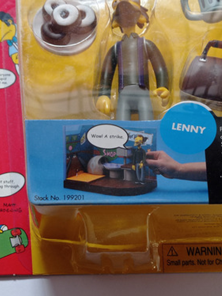 Lenny 2001 Simpsons World Of Springfield 4