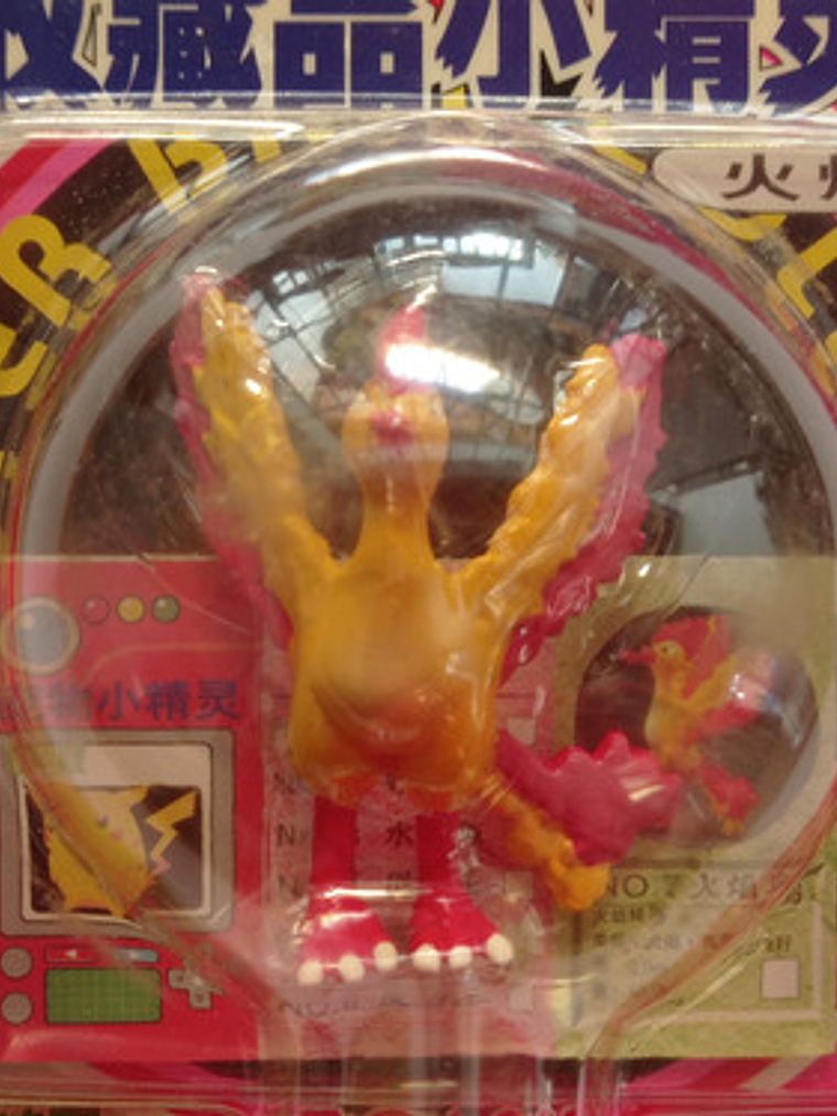 Moltres 1998 Tomy Pokemon Nintendo 3