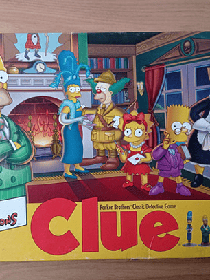 Juego De Mesa Clue Simpsons Ingles Hasbro