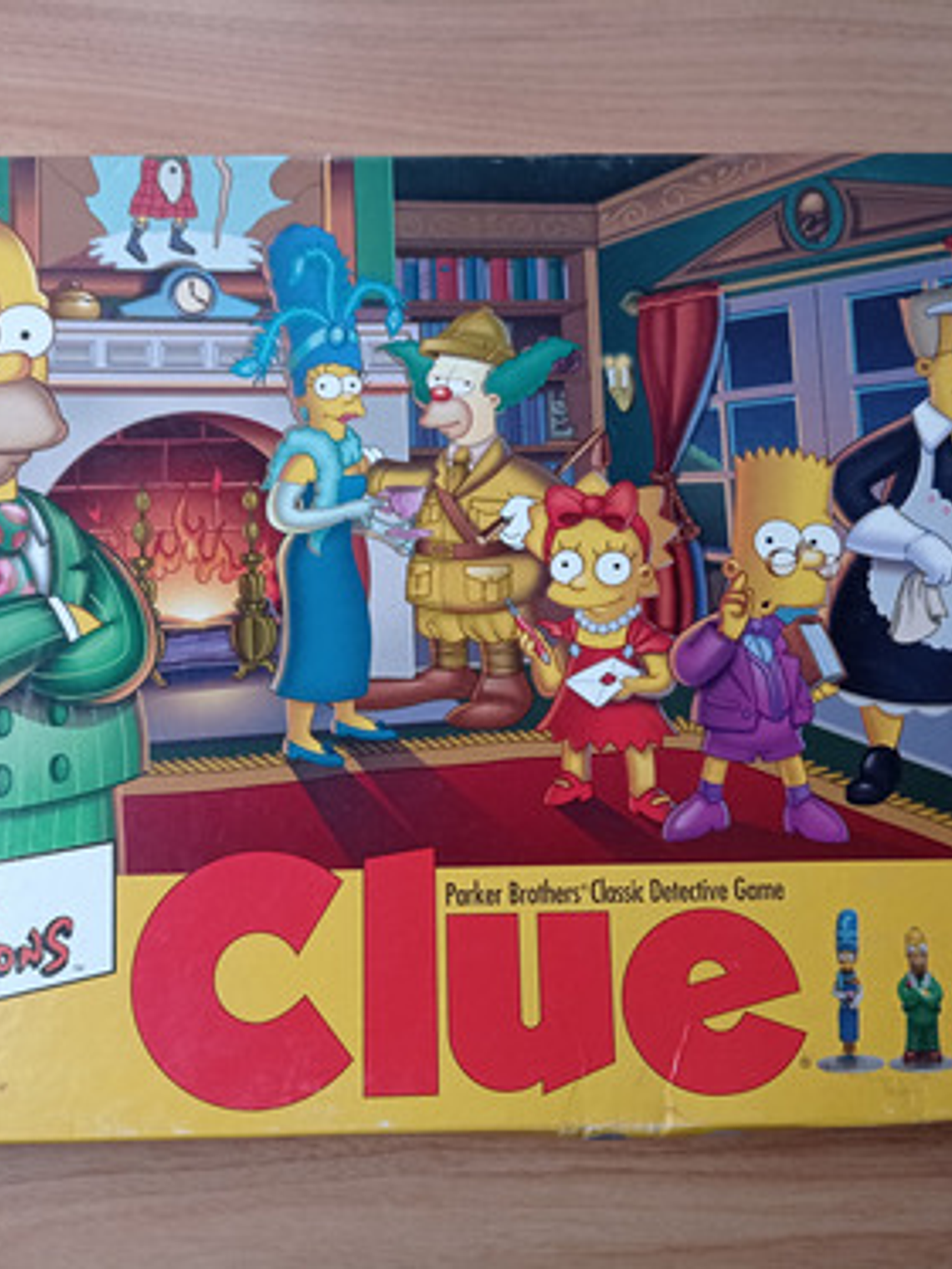 Juego De Mesa Clue Simpsons Ingles Hasbro 2