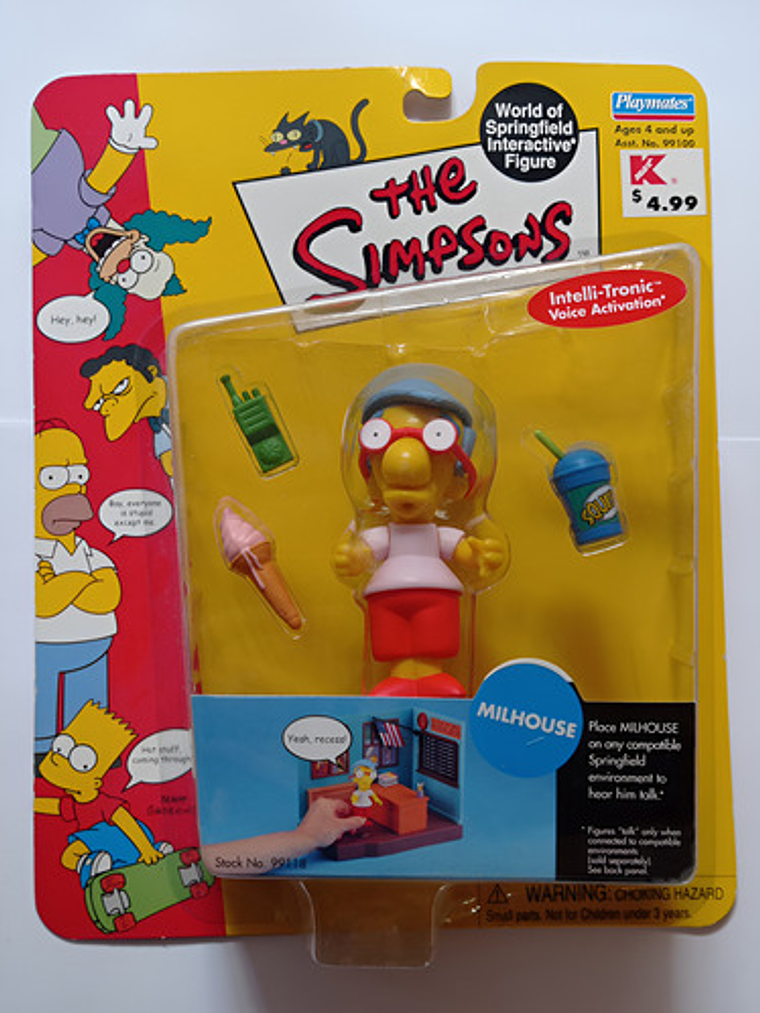 Milhouse 2001 Simpsons World Of Springfield 1