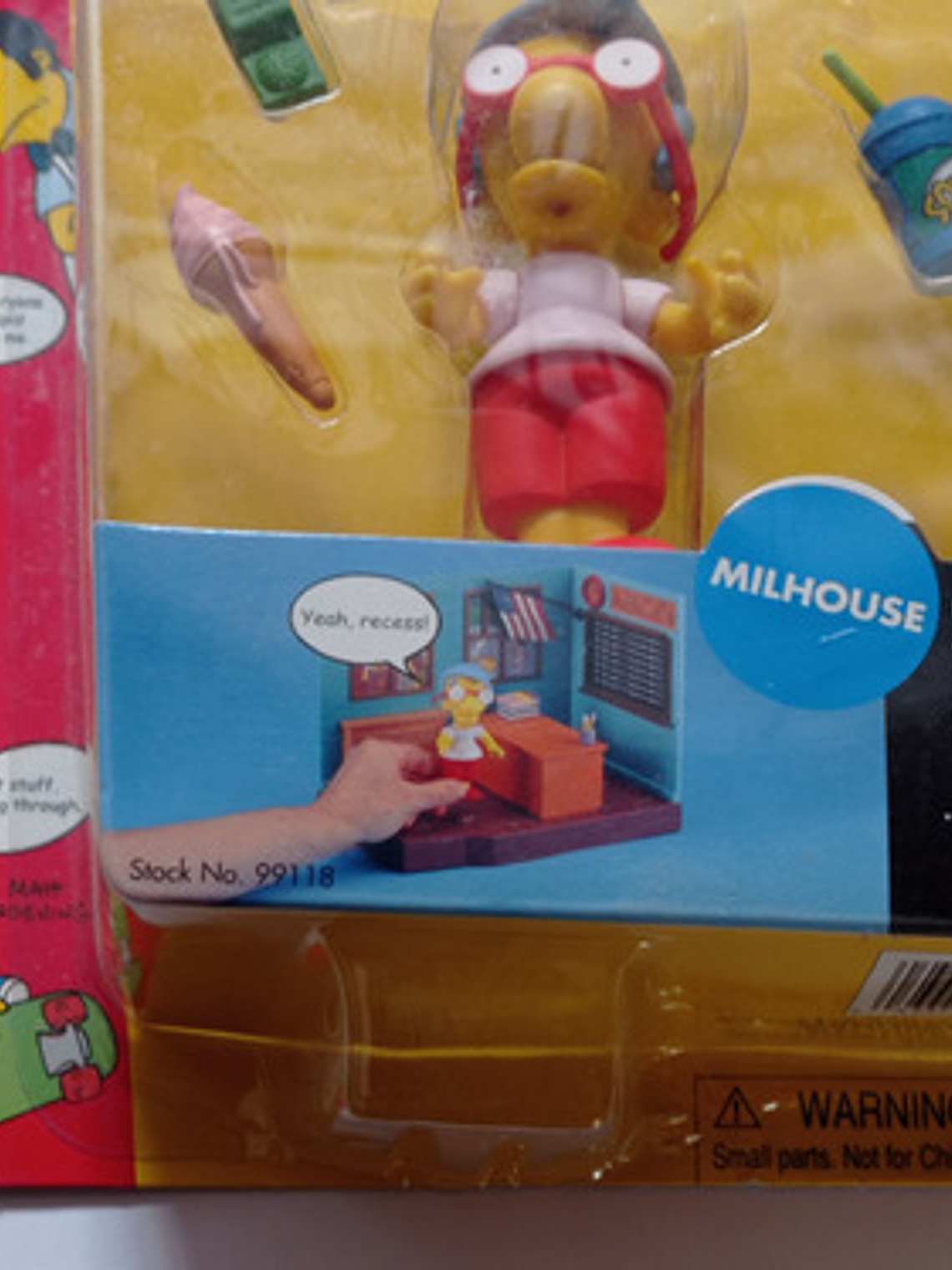 Milhouse 2001 Simpsons World Of Springfield 4