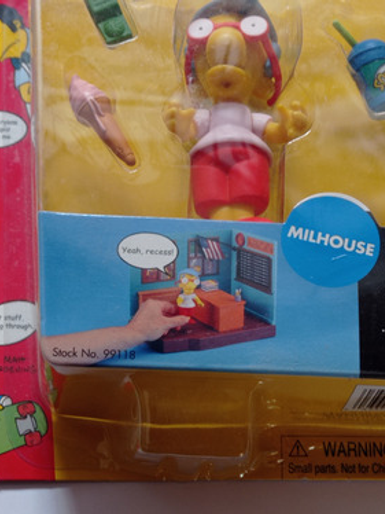 Milhouse 2001 Simpsons World Of Springfield 4