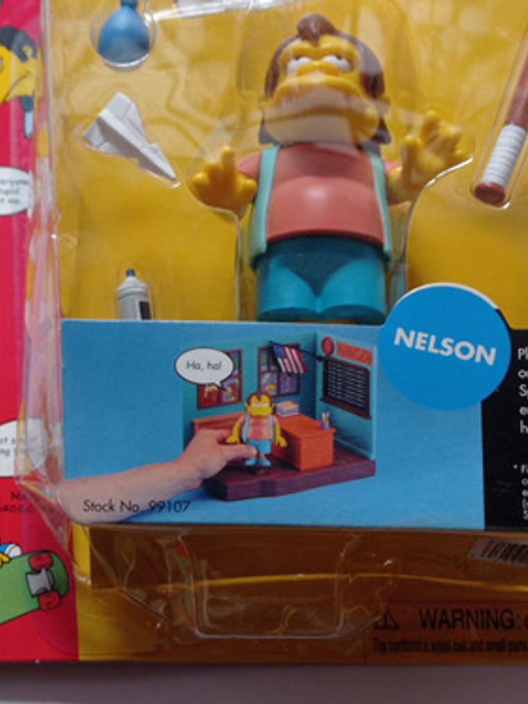 Nelson 2001 Simpsons World Of Springfield 4