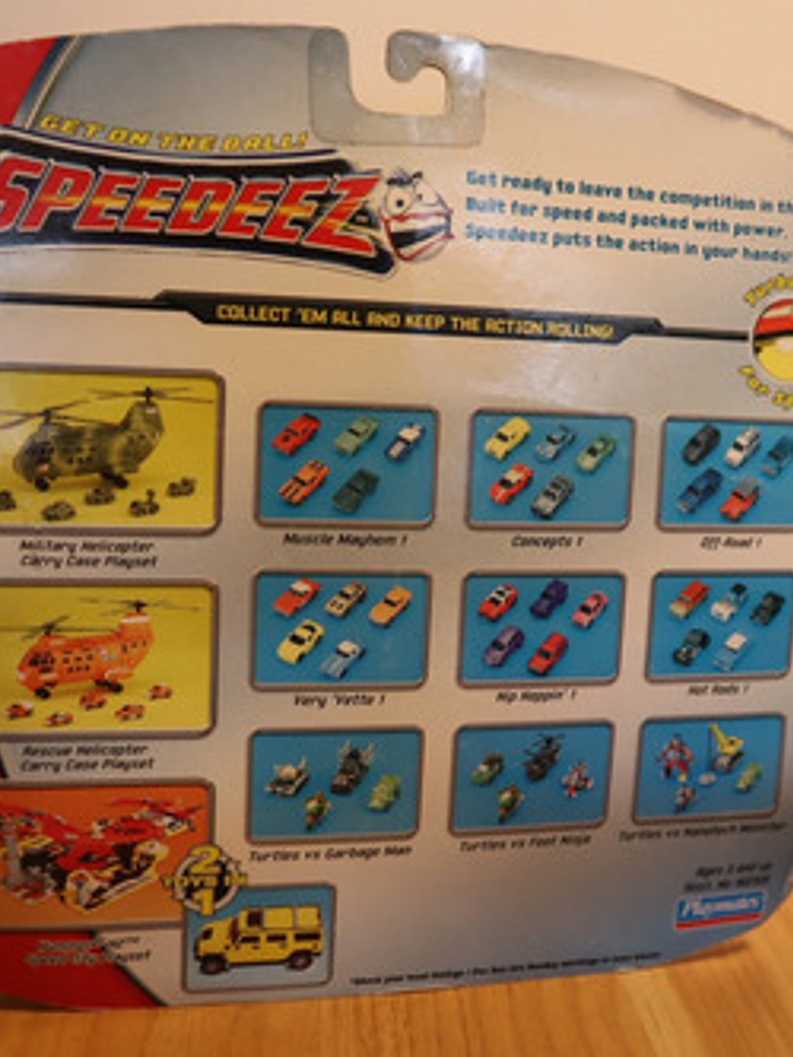 Miniaturas Tmnt 2004 Playmates Speedez Nanotech Monster 3