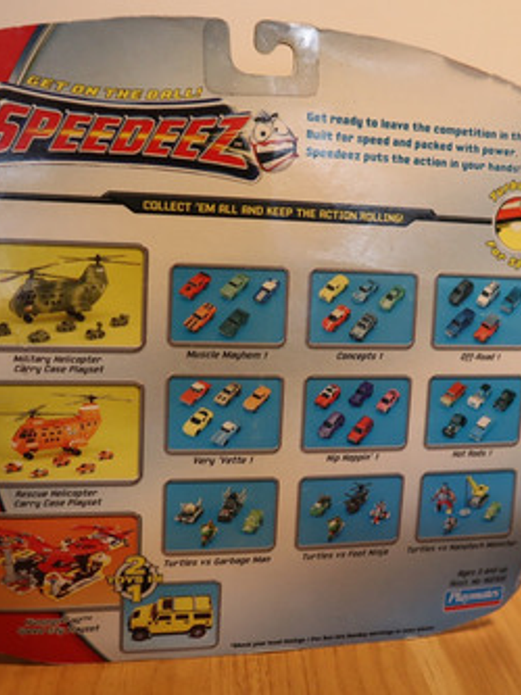 Miniaturas Tmnt 2004 Playmates Speedez Nanotech Monster 3