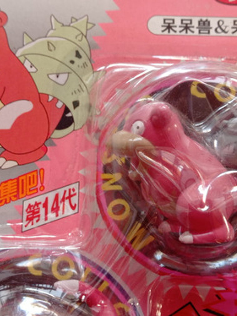 Slowpoke Y Slowbro 1998 Tomy Pokemon Nintendo 3