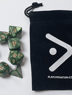 Set 7 Dados Juegos De Rol