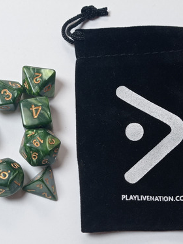 Set 7 Dados Juegos De Rol 1