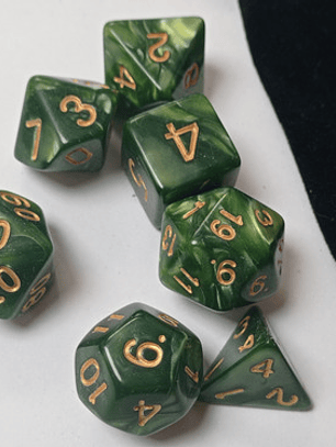 Set 7 Dados Juegos De Rol
