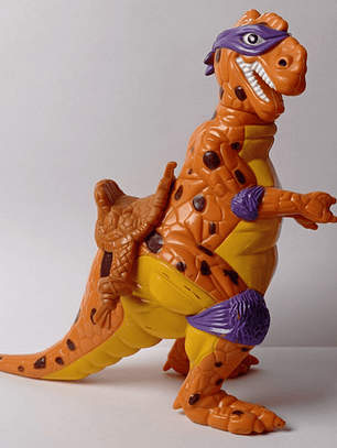 Trippy Tyrannosaurus 1993 Tmnt Tortugas Ninja Playmates Don