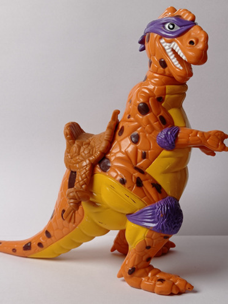 Trippy Tyrannosaurus 1993 Tmnt Tortugas Ninja Playmates Don 1
