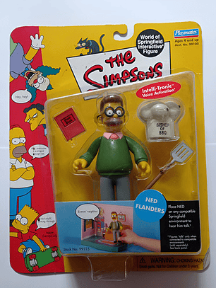 Ned Flanders 2000 Simpsons World Of Springfield