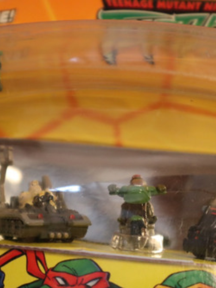 Miniaturas Tmnt 2004 Playmates Speedez Garbage Man 4