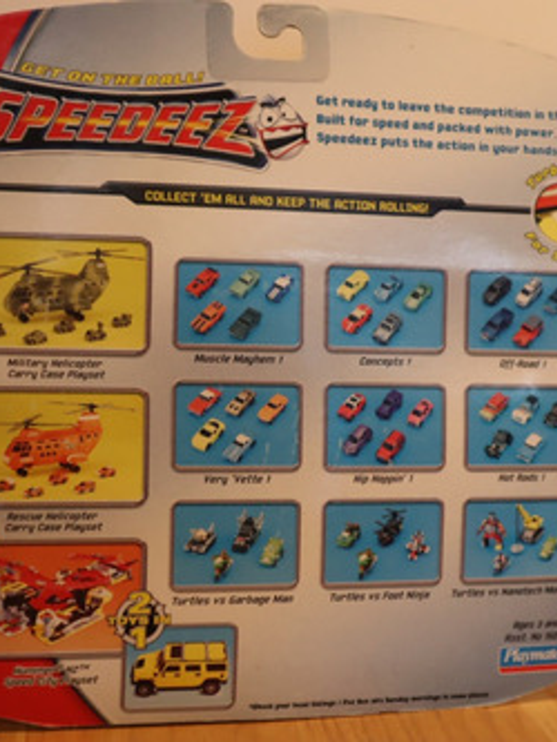 Miniaturas Tmnt 2004 Playmates Speedez Garbage Man 5