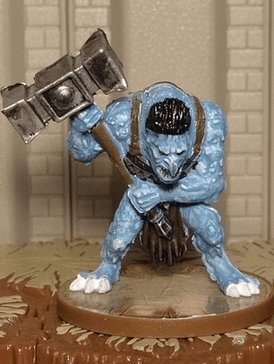 Ice Troll Berserker Heroscape Dungeons And Dragons