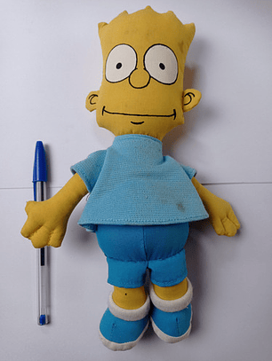 Peluche Bart Simpson Plush 1990 Dandee