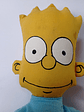 Peluche Bart Simpson Plush 1990 Dandee - Miniatura 3