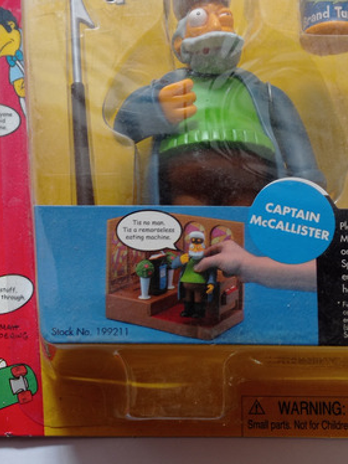 Captain Mccallister 2001 Simpsons World Of Springfield 4