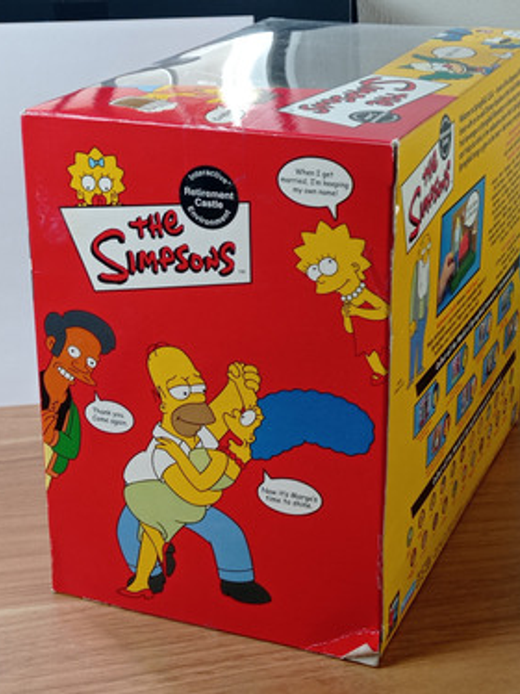 Jasper + Retirement Castle 2002 Simpsons World Springfield 6