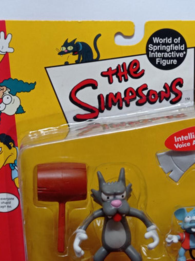 Itchy & Scratchy 2001 Simpsons World Of Springfield 2
