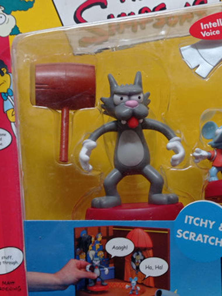 Itchy & Scratchy 2001 Simpsons World Of Springfield 3