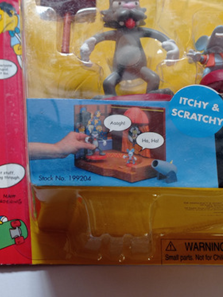 Itchy & Scratchy 2001 Simpsons World Of Springfield 4