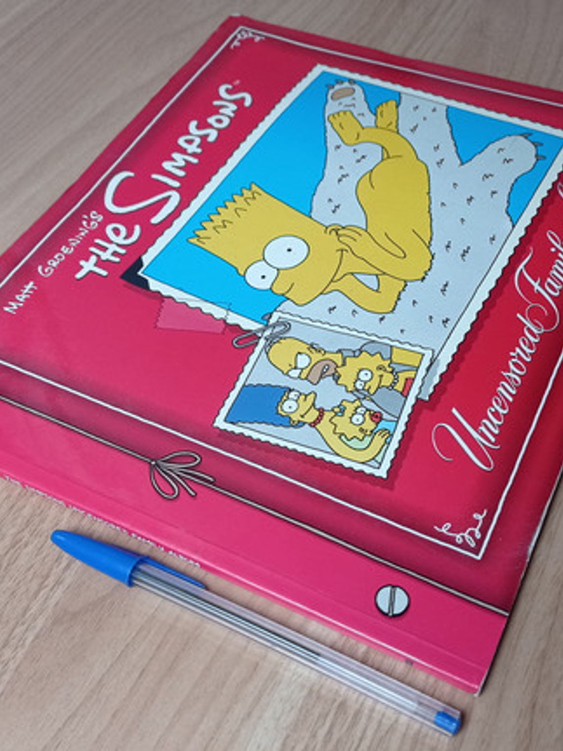Simpsons Uncensored Family Album 1991 Matt Groening 3