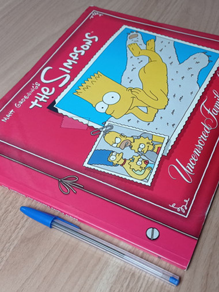 Simpsons Uncensored Family Album 1991 Matt Groening 3